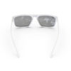Makan Jr - Matte White | Bright Sky Rectangular Kids Sunglasses