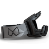 Mountain White | Matte Reflective Orange Lava Ski/Snowboardbril